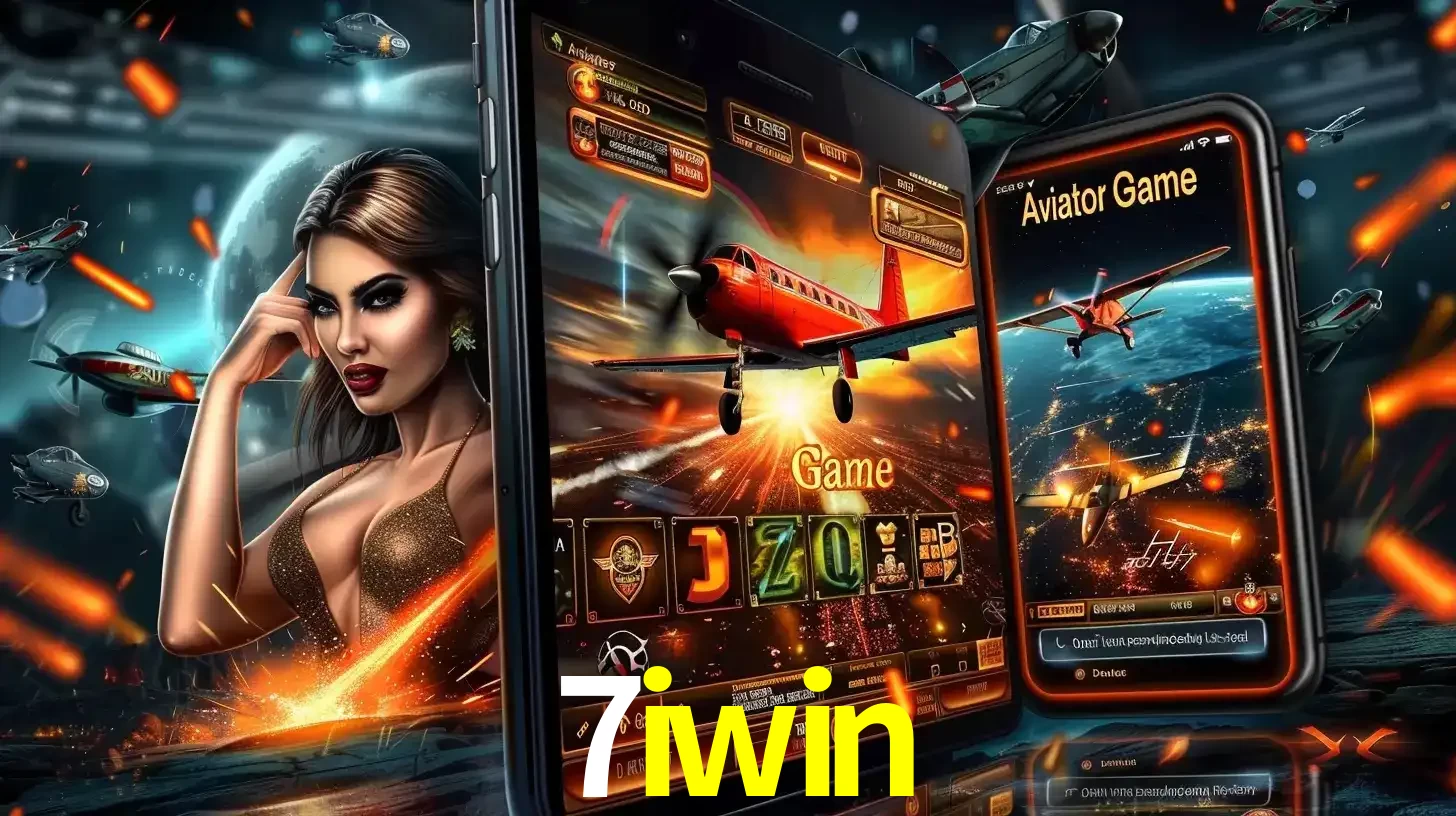 Mulher estilosa cercada por telas que exibem a jogabilidade do Aviator, capturando a intensidade e a estratégia deste popular crash game oferecido pelo 7iwin.